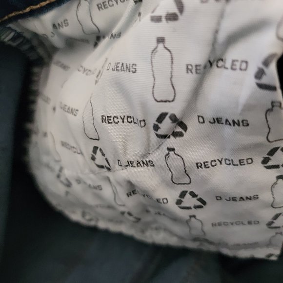 d. jeans recycled denim super high waisted stretch denim size 4 - Picture 5 of 12